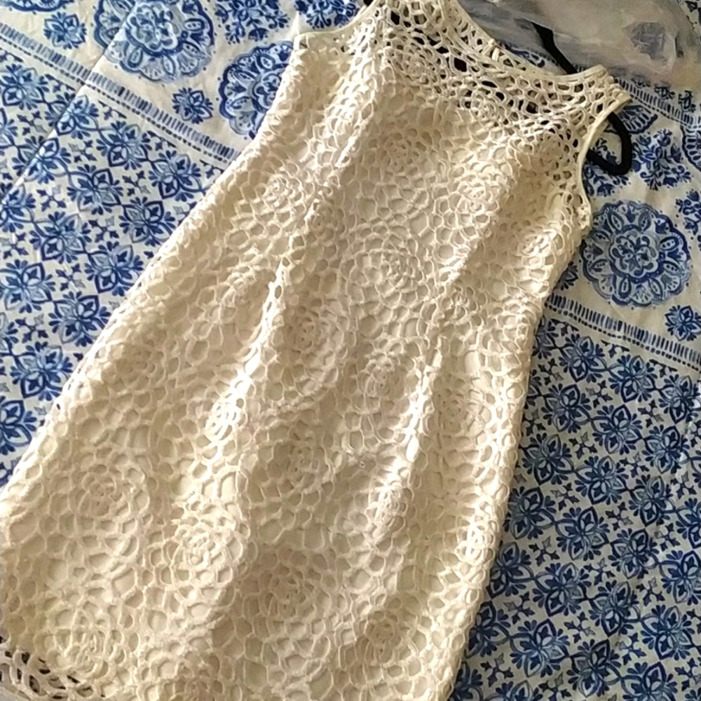 Wedding dress or white formal midi dress